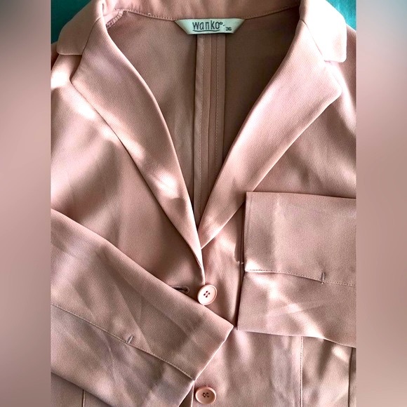 Wanko Women Pink Blazer Size 36 - Picture 3 of 3